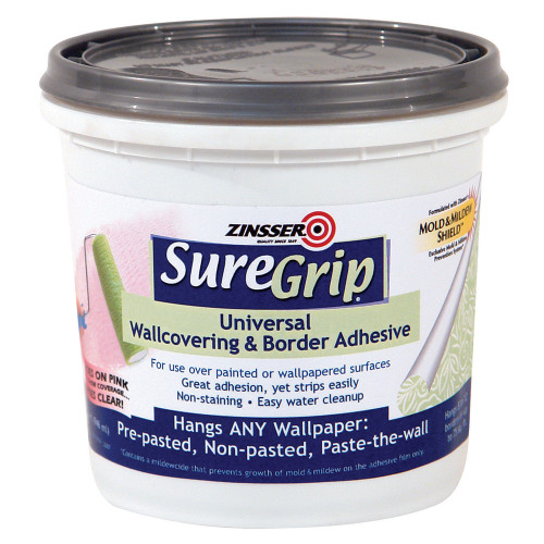 1 Quart Zinsser 2874 SureGrip Universal Border Adhesive