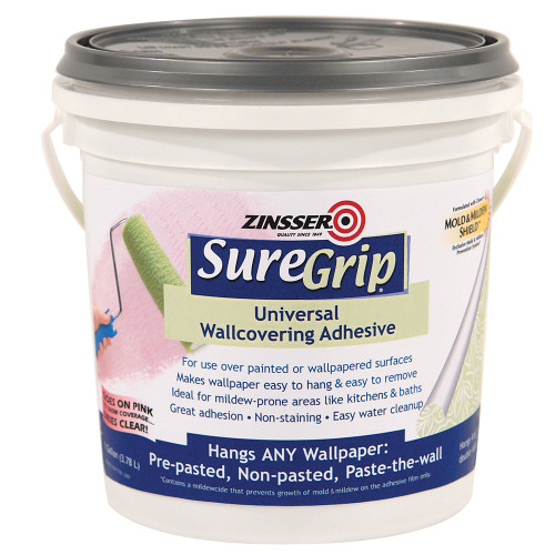 1 Gallon Zinsser 2872 SureGrip Universal Border Adhesive