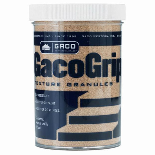 12 Oz Gaco DG4060BN-P Light Brown GacoGrip Textured Granules Walnut Shells - Case of 9