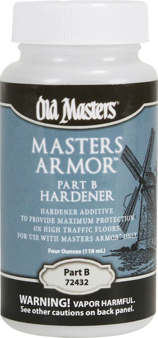 Old Masters 72432 4oz Hardener For Masters Armor