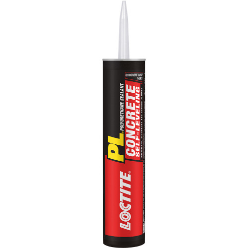 10 Oz Loctite 1618150 Gray PL S20 Self Leveling Concrete Crack Masonry Sealant - Case of 12