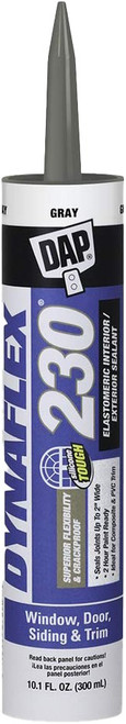 DAP 18286 10.1oz Gray Dynaflex 230 Premium Elastomeric Sealant