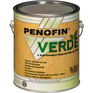 Penofin F0VNAGA 1gal Natural Verde Int/Ext Enviromentaly Friendly Wood Stain 0 VOC
