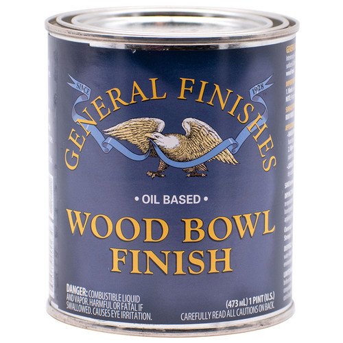 1 Pt General Finishes SBPT Wood Bowl Finish Oil-Based Finish, Gloss