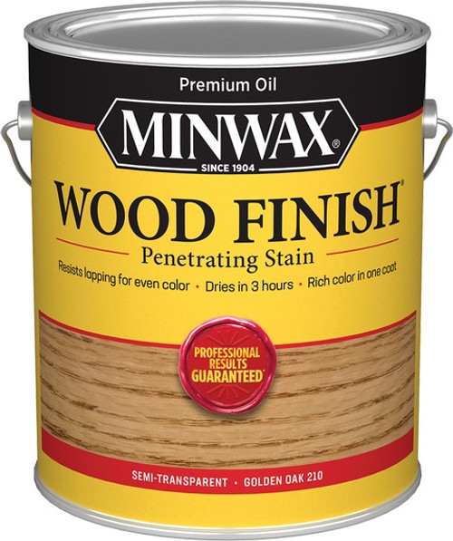 Minwax 71071 1gal Golden Oak 210B Semi-Transparent Stain 250 VOC