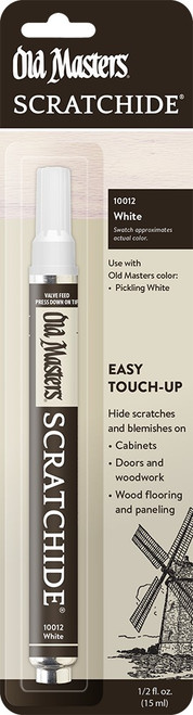 Old Masters 10012 White Scratchide Pen