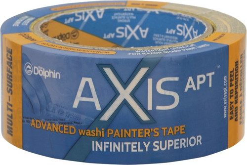 Blue Dolphin SP2 1.88" x 54.6yd AXIS Advanced Washi Painters Tape Blue Dolphin SP2 1.88" x 54.6yd AXIS Advanced Washi Painters Tape