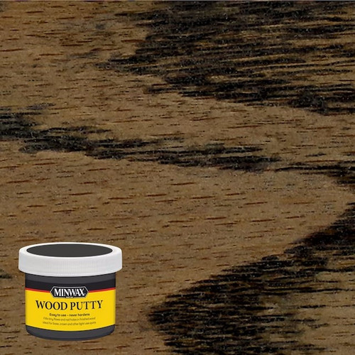 Minwax 13618 3.75oz Ebony 9718 Wood Putty