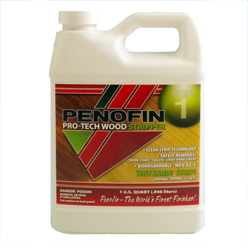 1 Qt Penofin FTECHQT Pro-Tech Step #1 - Wood Stripper