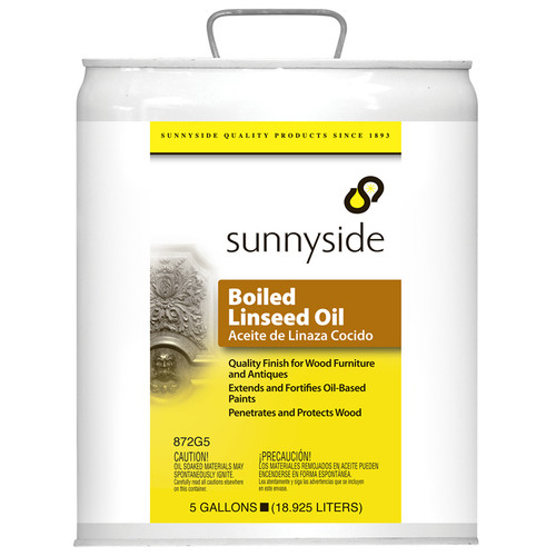 5 Gal Sunnyside 872G5 Sunnyside Boiled Linseed Oil