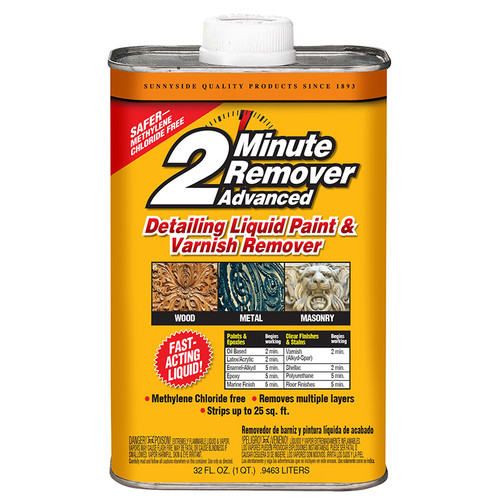 1 Qt Sunnyside 63532 2 Minute Advanced Remover Paint and Varnish Remover Liquid