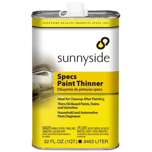 1 Qt Sunnyside 70432 Sunnyside Specs Paint Thinner