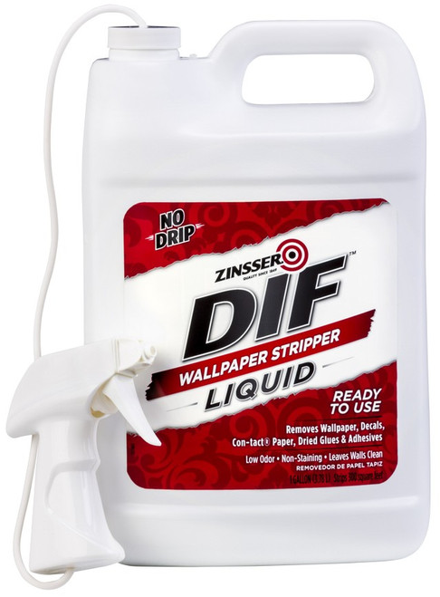 Zinsser 02481 1gal DIF Liquid Wallpaper Stripper Ready To Use Zinsser 02481 1gal DIF Liquid Wallpaper Stripper Ready To Use