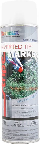 Seymour 20-631 20 oz. (17 oz. Fill) Clear Inverted Tip