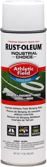 Rust-Oleum 206043 20 oz. White Industrial Choice Athletic Field Stripe Spray Rust-Oleum 206043 20 oz. White Industrial Choice Athletic Field Stripe Spray