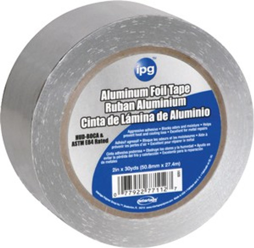 IPG 9201 2" x 30' Aluminum Foil Tape