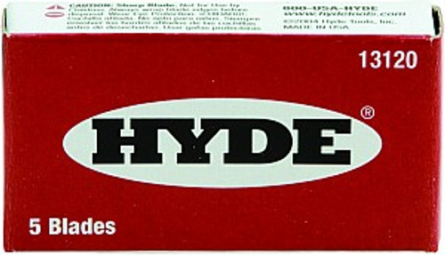 Hyde 13120 Single Edge Razor Blade (5pk)