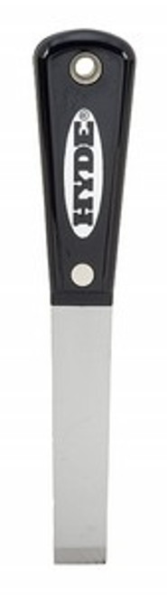 Hyde 02205 3/4" Black & Silver Stiff Chisel Putty Knife