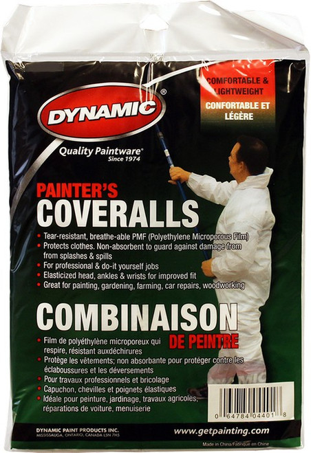 Dynamic 09956DYN XXL Heavy Duty PMF Coveralls w/Hood