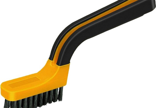 Allway GB Narrow Nylon Stripper/Grout Brush w/Soft Grip Handle