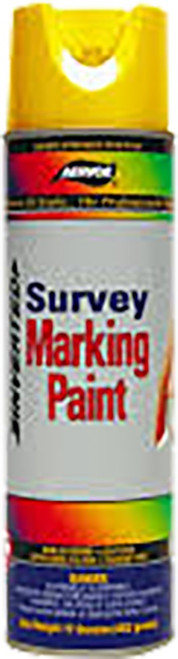Aervoe 226 20oz Fluorescent Yellow Inverted Survey Marking Paint