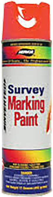 Aervoe 220 20oz Fluorescent Red Inverted Survey Marking Paint