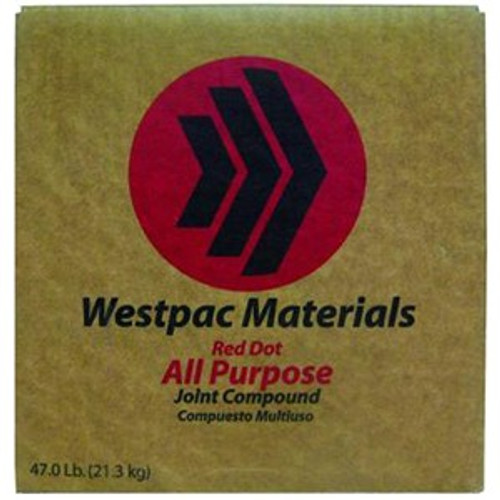 Westpac 18040 49Lb Box Red Dot All Purpose Ready Mix Joint Compound 3.5G Westpac 18040 49Lb Box Red Dot All Purpose Ready Mix Joint Compound 3.5G