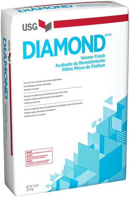 USG 162640063 50Lb Bag Diamond Interior Finish Plaster