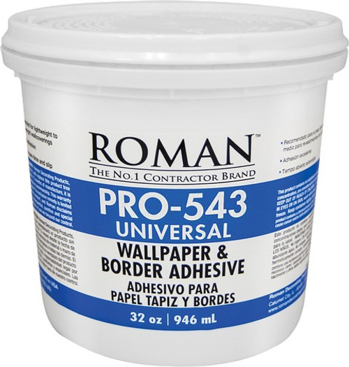 Roman PRO-543 Qt Universal Wallpaper & Border Adhesive Roman PRO-543 Qt Universal Wallpaper & Border Adhesive