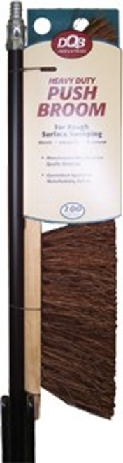 DQB 09981 18" Garage Sweep w/60" Threaded Handle
