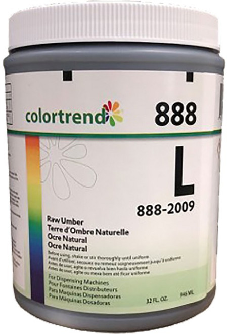 Colortrend 888-2009 qt L Raw Umber Universal Colorant