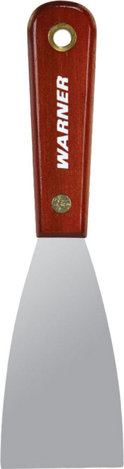 Warner 610 2" Flex Putty Knife Carbon Steel Blade Rosewood Handle