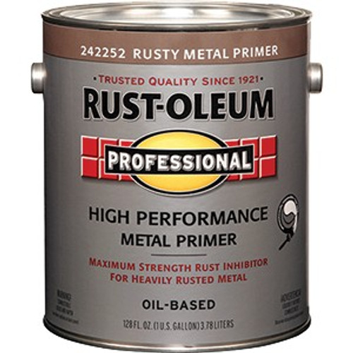 Rust-Oleum 242252 1gal Flat Red Professional Primer 100 VOC