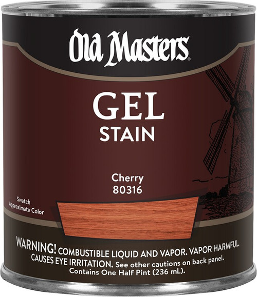 Old Masters 80316 1/2pt Cherry Gel Stain