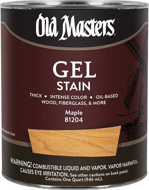 Old Masters 81204 qt Maple Gel Stain