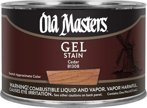Old Masters 81308 pt Cedar Gel Stain