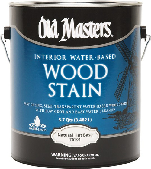 Old Masters 76101 1gal Water Based Interior Wood Stain Tint Base