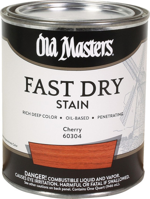 Old Masters 60304 qt Cherry Fast Dry Wood Stain
