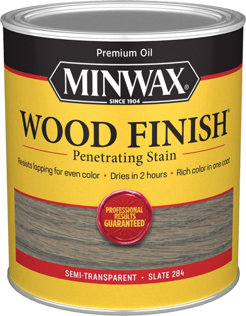 Minwax 70106 qt Slate 284 Semi-Transparent Stain