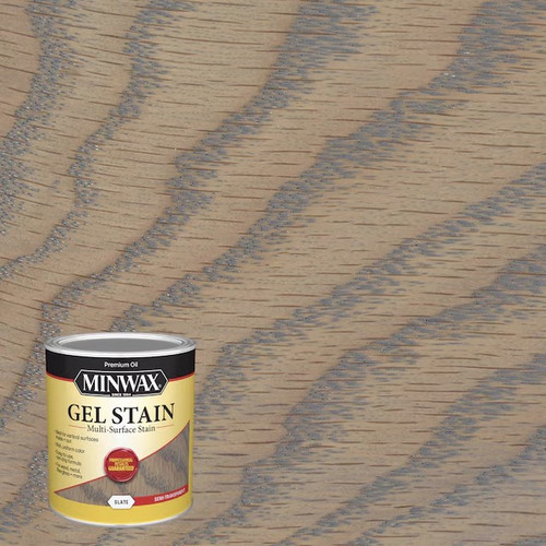 Minwax 61612 qt Slate Gel Semi-Transparent Stain