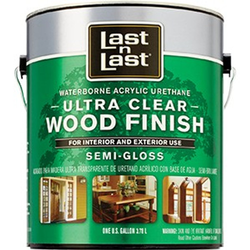 Absolute Coatings 14001 1G Semi Gloss Ultra Clear Last N Last Waterborne Wood Finish 275 VOC Absolute Coatings 14001 1G Semi Gloss Ultra Clear Last N Last Waterborne Wood Finish 275 VOC