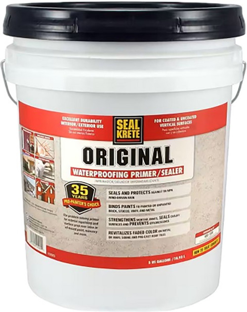 Seal Krete 100005 5gal Original Waterproofing Sealer Seal Krete 100005 5gal Original Waterproofing Sealer