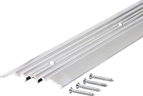 M-D 11502 36" Aluminum HD Fluted Top Commercial Threshold AFXX4 4" Wide