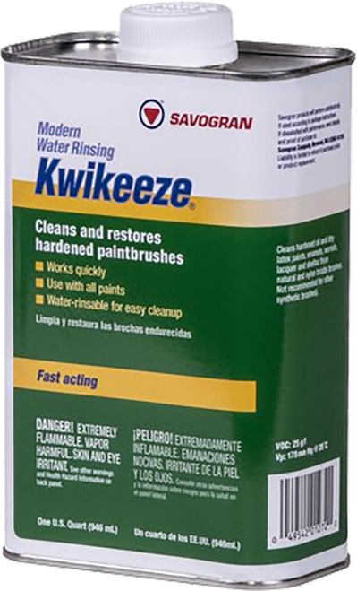 Savogran 01272 1Qt Kwikeeze Brush Cleaner DCM & NMP FREE Savogran 01272 1Qt Kwikeeze Brush Cleaner DCM & NMP FREE