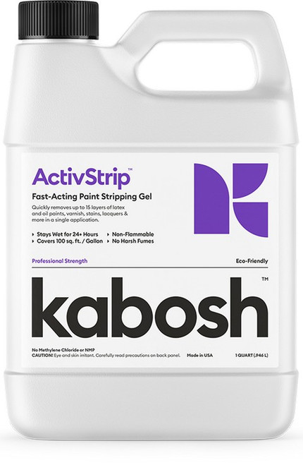 Kabosh 450-32 qt ActivStrip Fast Acting Paint Stripping Gel Kabosh 450-32 qt ActivStrip Fast Acting Paint Stripping Gel