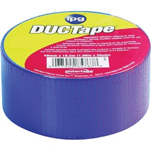 IPG 6720 Blue 2" x 20yd Blue Duct Tape