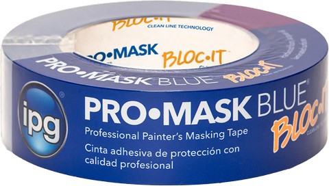 IPG 99064 1.5" Pro Mask Blue Masking Tape 1/4 pallet (6 trays of 24 Rolls-144ea)