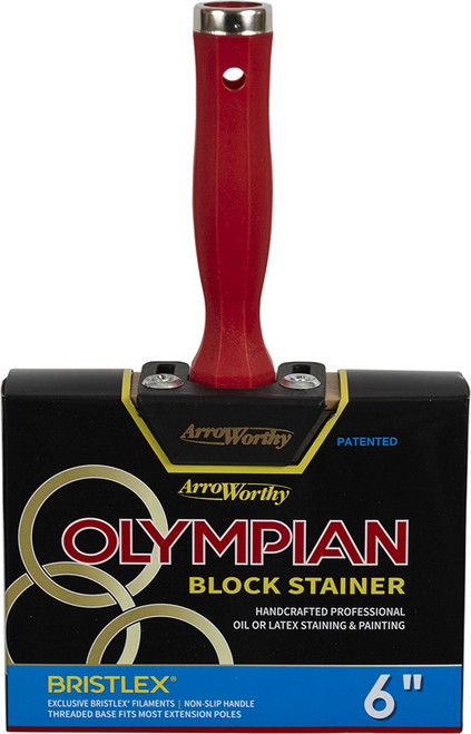 ArroWorthy 1095 6" Olympian Bristlex Stainer Brush