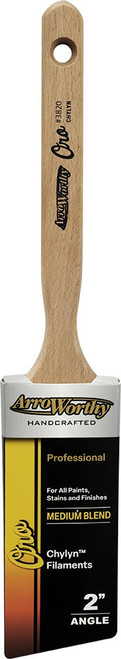 ArroWorthy 3820 2" Oro Chylyn Angular Sash Paint Brush