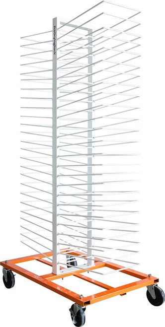 PaintLine PDRKD 50-Shelf Mobile Pro Drying Rack